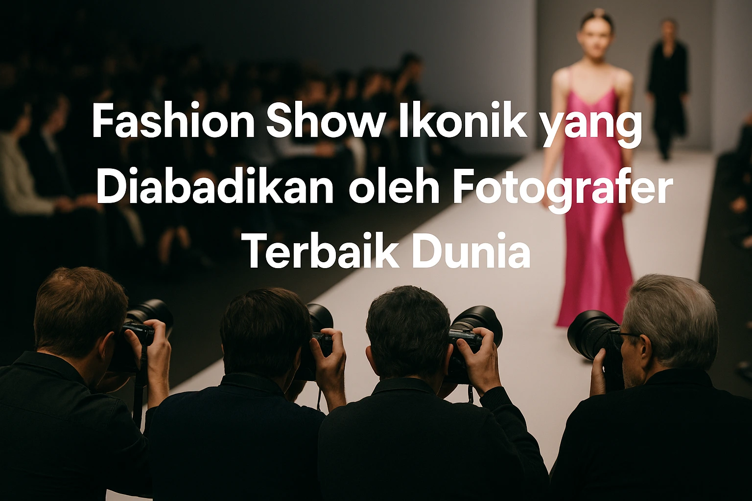 Fashion Show Ikonik yang Diabadikan oleh Fotografer Terbaik Dunia