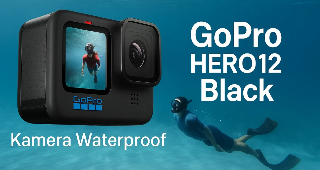 Gopro Hero12 Black Kamera Waterproof Terbaik untuk Petualangan Ekstrem 2025
