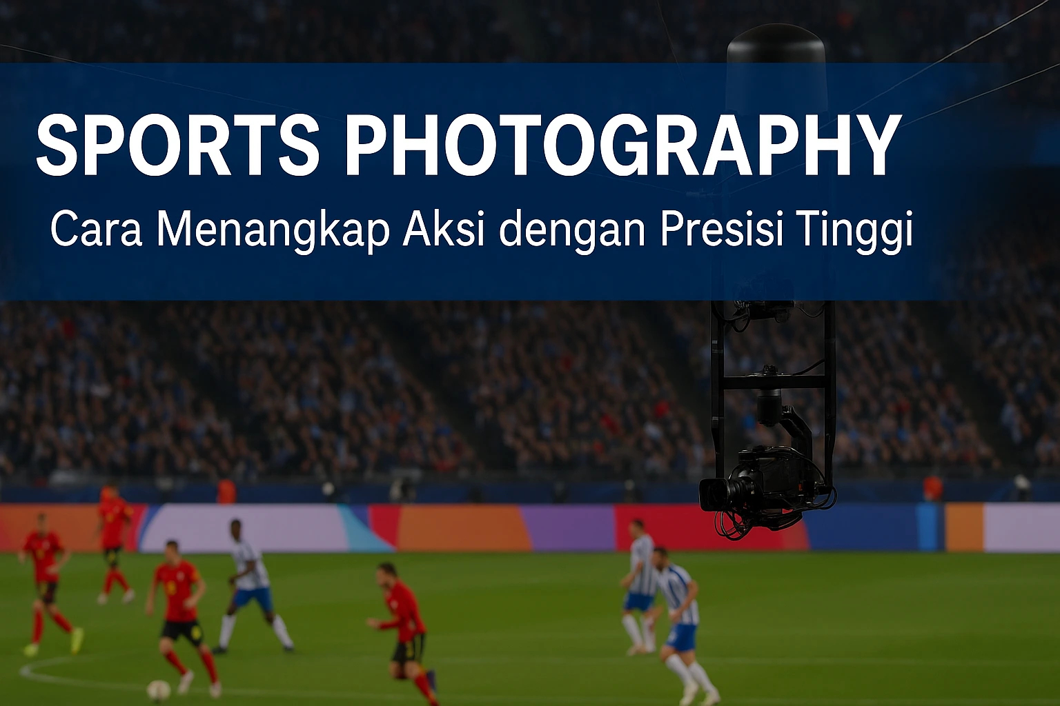 Spidercam (HDC-P1 / HDC-P50 / HDC-4300) Cara Menangkap Aksi di Tengah Pertandingan Sepak Bola dengan Presisi Tinggi